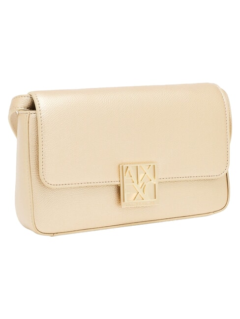 AMY Mini sac bandouli&egrave;re satin or clair - Sacs pour Femme