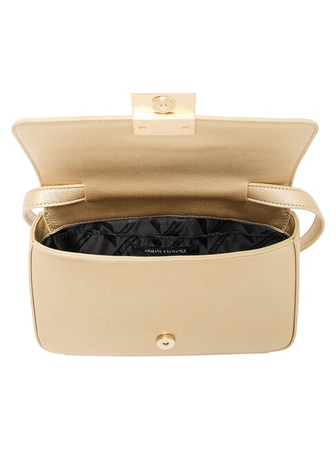 AMY Mini sac bandouli&egrave;re satin or clair - Sacs pour Femme