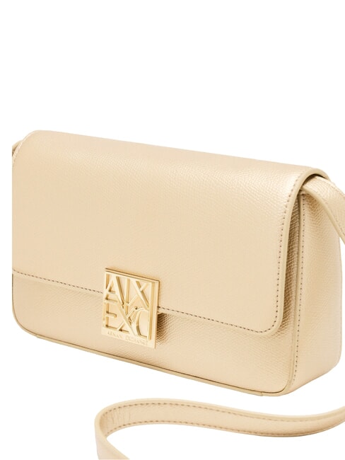 AMY Mini sac bandouli&egrave;re satin or clair - Sacs pour Femme