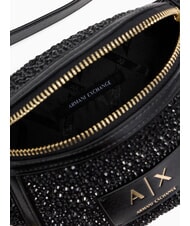 ARMANI EXCHANGE ALICE Mini sac bandouli&egrave;re noir / noir - Sacs pour Femme - 5