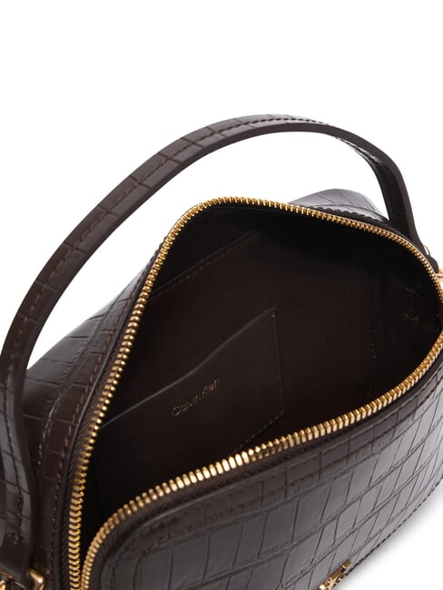 CK CROC Mini sac &agrave; main avec bandouli&egrave;re argent d&eacute;licieux/antique - Sacs pour Femme