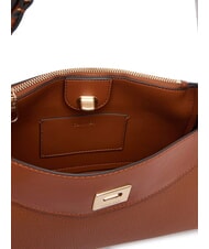 CALVIN KLEIN MIX MEDIA sac bandouli&egrave;re ocre naturelle - Sacs pour Femme - 4
