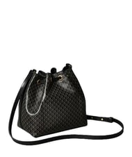 CALVIN KLEIN EMBLEM AOP sac seau &agrave; bandouli&egrave;re aop noir - Sacs pour Femme - 3