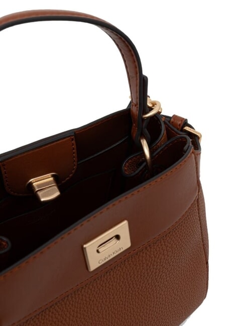 MIX MEDIA Mini sac &agrave; main avec bandouli&egrave;re ocre naturelle - Sacs pour Femme