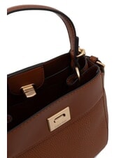 CALVIN KLEIN MIX MEDIA Mini sac &agrave; main avec bandouli&egrave;re ocre naturelle - Sacs pour Femme - 4