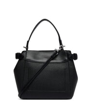 CALVIN KLEIN MIX MEDIA Mini sac &agrave; main avec bandouli&egrave;re sur noir - Sacs pour Femme - 3