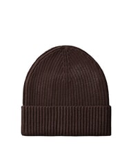 CALVIN KLEIN PATCH CHUNKY RIB  Capuchon argent d&eacute;licieux/antique - Bonnets - 2