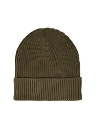 CALVIN KLEIN PATCH CHUNKY RIB  Capuchon nuit d'olive - Bonnets - 2