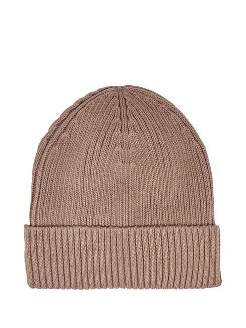 PATCH CHUNKY RIB  Capuchon taupe du d&eacute;sert - Bonnets