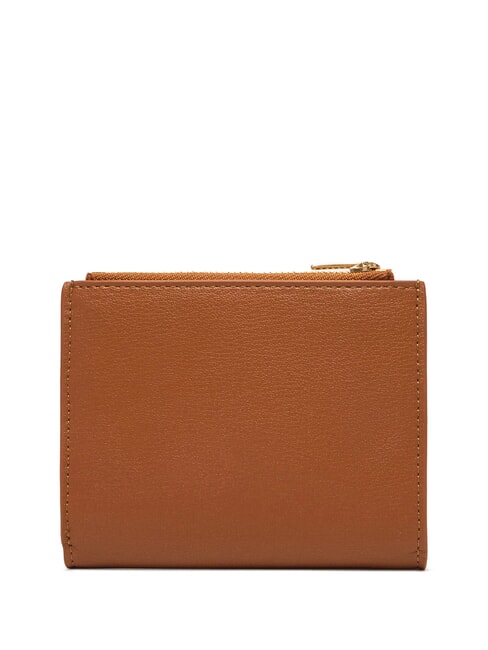 EMBOSSED LOGO Petit portefeuille ocre naturelle - Portefeuilles Femme