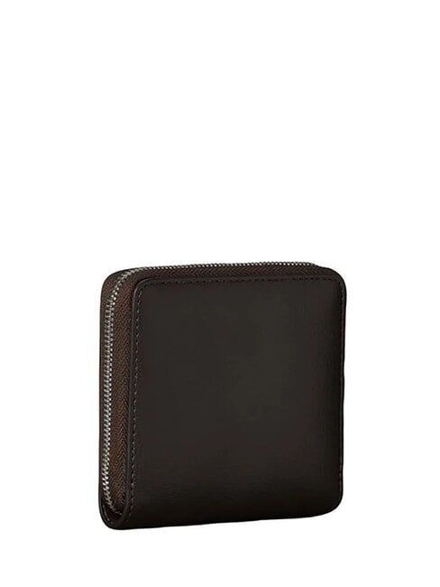 COATED EMBLEM Petit portefeuille fudge aop - Portefeuilles Femme