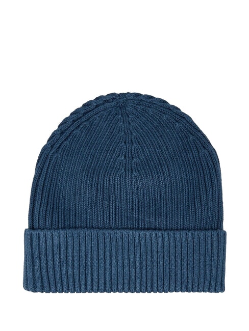 PATCH CHUNKY RIB  Capuchon denim fonc&eacute; - Bonnets