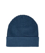 CALVIN KLEIN PATCH CHUNKY RIB  Capuchon denim fonc&eacute; - Bonnets - 2