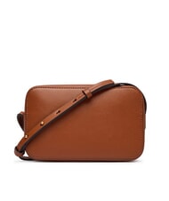 CALVIN KLEIN EMBOSSED LOGO Mini sac &agrave; bandouli&egrave;re ocre naturelle - Sacs pour Femme - 3