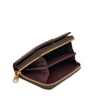 CALVIN KLEIN CK CROC petit portefeuille en cuir argent d&eacute;licieux/antique - Portefeuilles Femme - 3