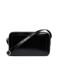 CALVIN KLEIN BOLD CK Mini sac bandouli&egrave;re sur noir - Sacs pour Femme - 3
