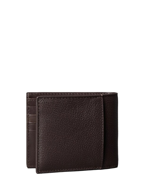 PREMIUM LEATHER portefeuille en cuir brun fonc&eacute; - Portefeuilles Homme