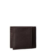 CALVIN KLEIN PREMIUM LEATHER portefeuille en cuir brun fonc&eacute; - Portefeuilles Homme - 3