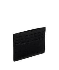 CALVIN KLEIN PREMIUM LEATHER porte-cartes en cuir plat sur noir - Portefeuilles Homme - 2