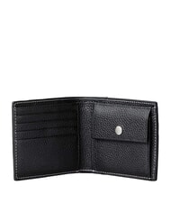 CALVIN KLEIN BOLD PEBBLE portefeuille en cuir sur noir - Portefeuilles Homme - 2