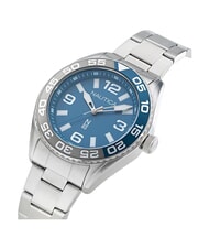 NAUTICA N83 FINN WORLD montre &agrave; affichage de l'heure uniquement bleu et argent - Montres - 2