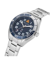 NAUTICA N83 FINN WORLD montre multifonction bleu et argent - Montres - 2