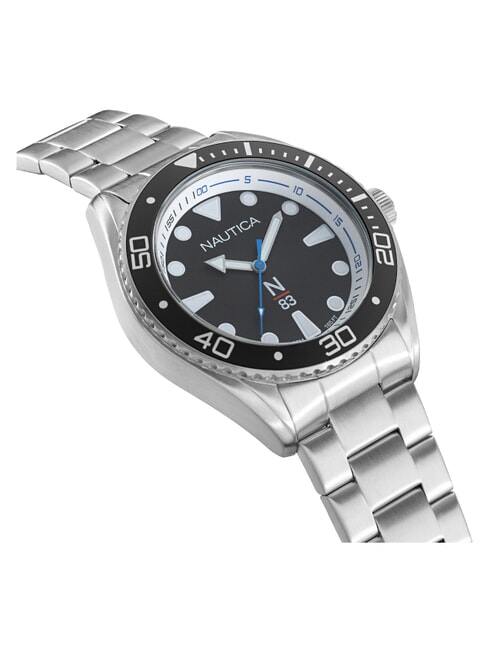 N83 FINN WORLD DIVER Montre &agrave; quartz acier-noir - Montres