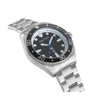 NAUTICA N83 FINN WORLD DIVER Montre &agrave; quartz acier-noir - Montres - 2
