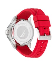 NAUTICA KOH MAY BAY Montre &agrave; quartz gris et rouge - Montres - 3