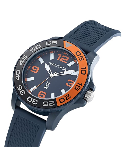 N83 FINN WORLD Montre &agrave; quartz bleu - Montres