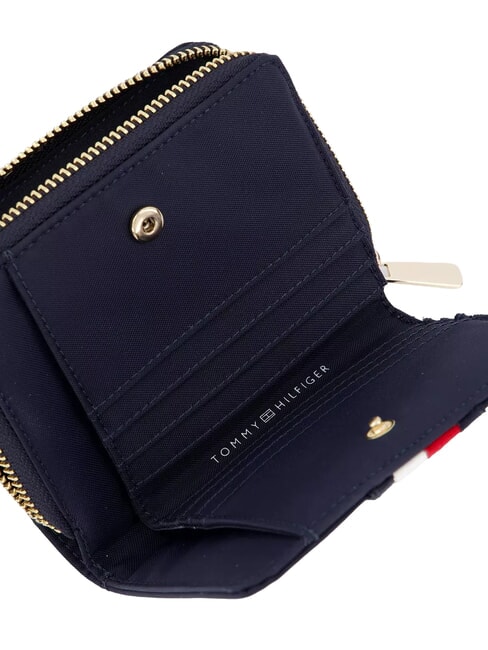 TH ICON Portefeuille en nylon recycl&eacute; bleu de l'espace - Portefeuilles Femme