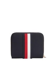 TOMMY HILFIGER TH ICON Portefeuille en nylon recycl&eacute; bleu de l'espace - Portefeuilles Femme - 3