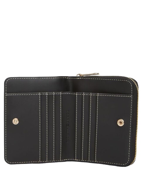TH ICON Portefeuille pour femme m&eacute;lange noir - Portefeuilles Femme