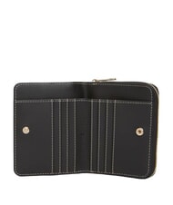 TOMMY HILFIGER TH ICON Portefeuille pour femme m&eacute;lange noir - Portefeuilles Femme - 2