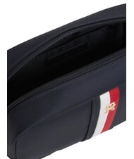 TOMMY HILFIGER TH ICON &Eacute;tui &agrave; beaut&eacute; en nylon recycl&eacute; bleu de l'espace - Trousses - 3