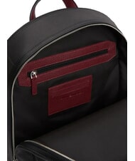 TOMMY HILFIGER SAFFIANO Sac &agrave; dos le noir - Sacs &agrave; dos pour l'&Eacute;cole & les Loisirs - 4