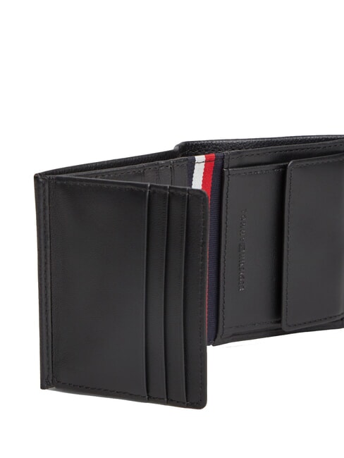 TH CORP Portefeuille vertical en cuir le noir - Portefeuilles Homme