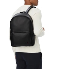 TOMMY HILFIGER TH FOUNDATION Sac &agrave; dos  le noir - Sacs &agrave; dos pour l'&Eacute;cole & les Loisirs - 2