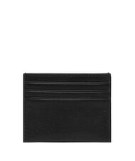 TOMMY HILFIGER TH SEASONAL porte-cartes en cuir le noir - Portefeuilles Homme - 2