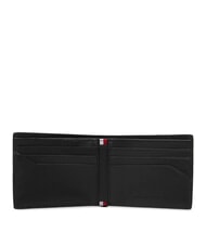 TOMMY HILFIGER TH BUSINESS  portefeuille en cuir Saffiano le noir - Portefeuilles Homme - 2