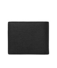 TOMMY HILFIGER TH BUSINESS  portefeuille en cuir Saffiano le noir - Portefeuilles Homme - 3