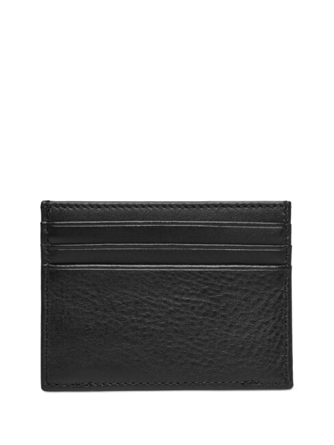TH CORP porte-cartes en cuir le noir - Portefeuilles Homme