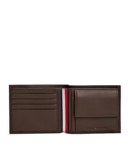 TOMMY HILFIGER TH CORP portefeuille en cuir Brun - Portefeuilles Homme - 2