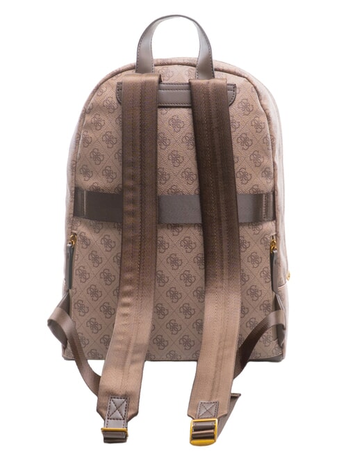 MILANO2 Sac &agrave; dos imprim&eacute; 4G beige/marron/bleu - Sacs &agrave; dos pour l'&Eacute;cole & les Loisirs