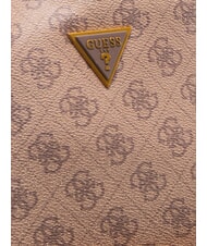 GUESS MILANO2 Sac &agrave; dos imprim&eacute; 4G beige/marron/bleu - Sacs &agrave; dos pour l'&Eacute;cole & les Loisirs - 3