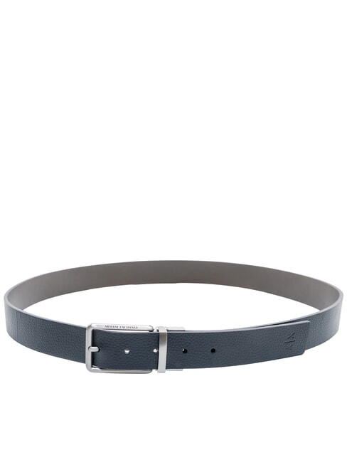 ESSENTIAL Ceinture r&eacute;versible en cuir marine fonc&eacute;/faucon - Ceintures