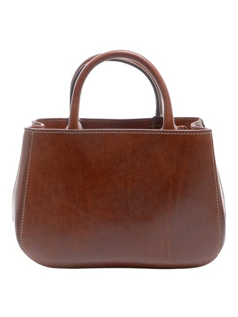 GAIA Sac &agrave; main avec bandouli&egrave;re MARRON - Sacs pour Femme