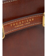 THE BRIDGE GAIA Sac &agrave; main avec bandouli&egrave;re MARRON - Sacs pour Femme - 4