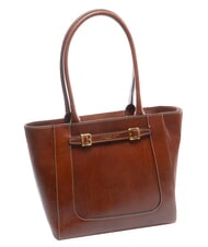 THE BRIDGE GAIA Sac de courses en cuir MARRON - Sacs pour Femme - 2