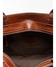 THE BRIDGE GAIA Sac de courses en cuir MARRON - Sacs pour Femme - 5